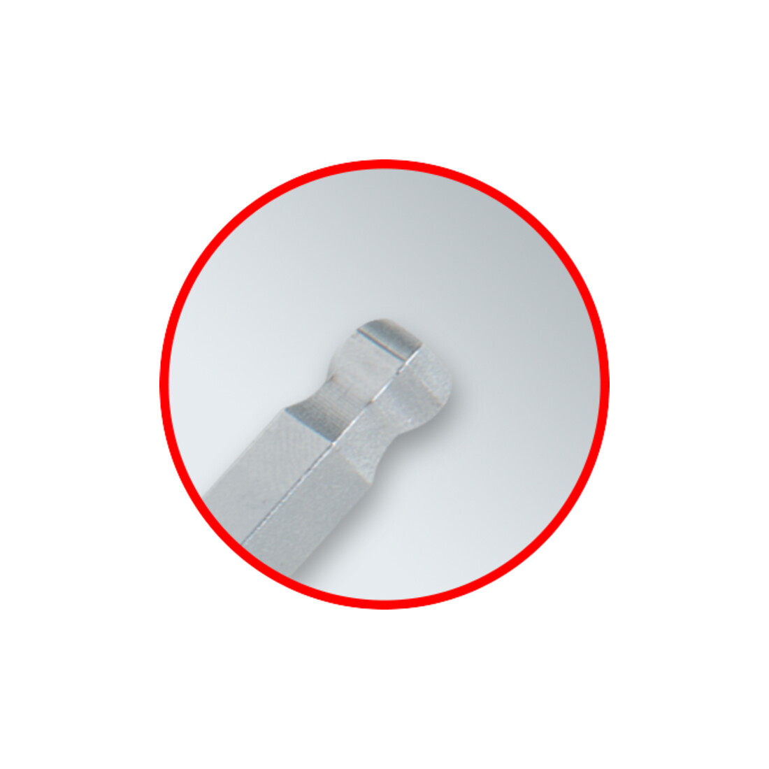 KS Tools Set chiavi maschio piegate esagonali, testa a sfera, extra lunga, 9pz.