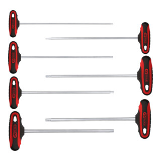KS Tools Set chiavi perni angolari RIBE ERGOTORQUEplus®, impugnatura a T, 7pz. M4-M10