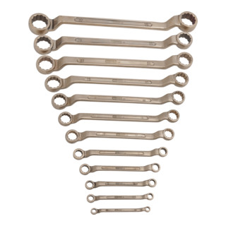 KS Tools Set chiavi poligonali doppie BRONZEplus a gomito, 12pz. 6-32mm