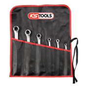 KS Tools Set chiavi poligonali doppie CLASSIC TX-E, a gomito, 6pz.