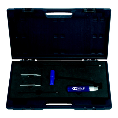 KS Tools Set coltelli manuali con sistema di cambio rapido, 10pz.