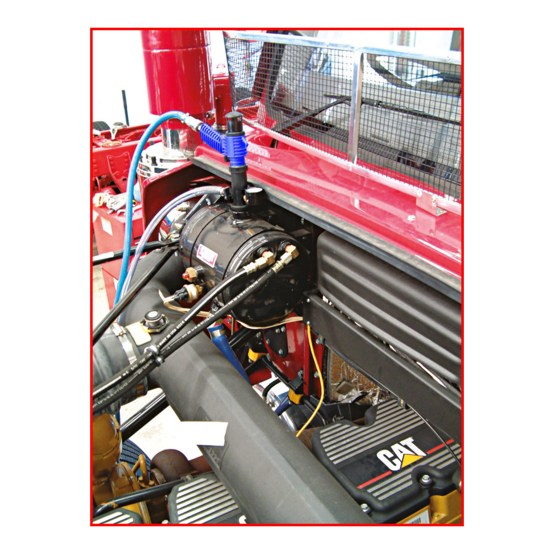 KS Tools Set con vuotometro per impianto di raffreddamento, 4pz.