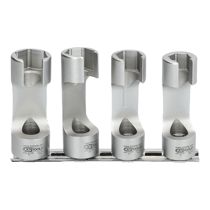 KS Tools set de clés spéciales pour lignes d'injection 3/8 pouce, 4 pcs