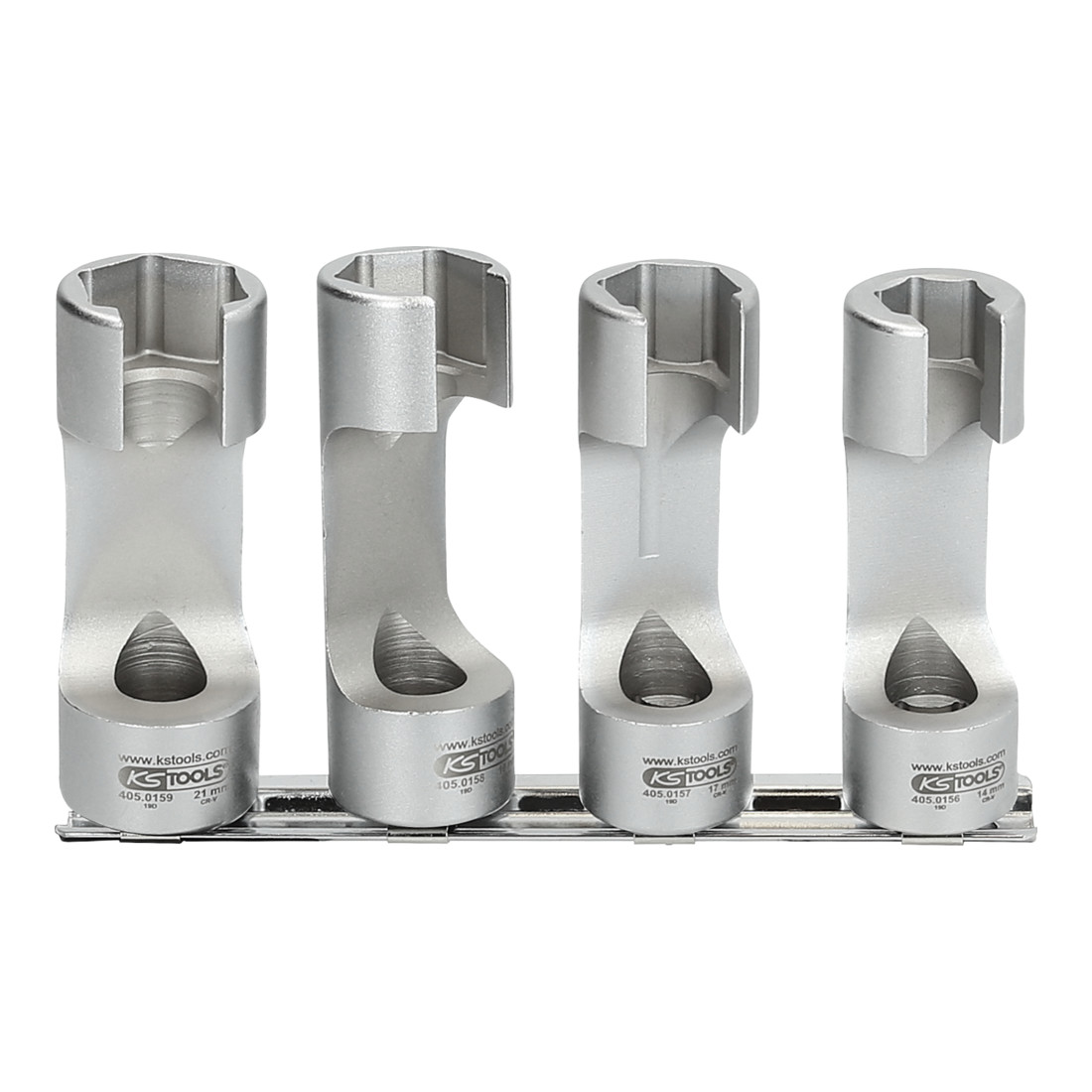 KS Tools set de clés spéciales pour lignes d'injection 3/8 pouce, 4 pcs