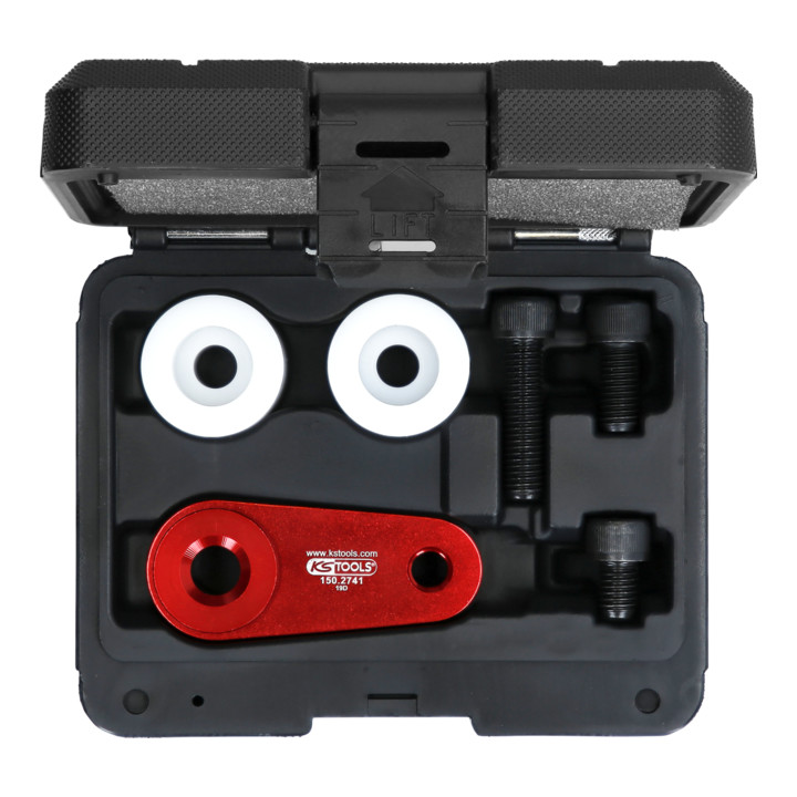 KS Tools set de contre-support de moyeu de roue, 6 pcs.