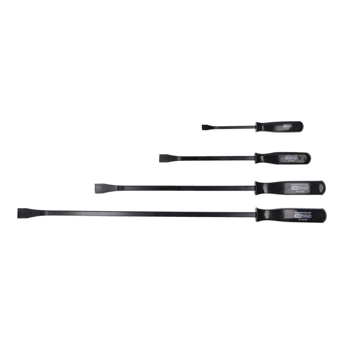 KS Tools set de fer à levier, 4 pièces