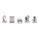 KS Tools set de pinces de fixation, 2,5-5 mm, 5 pcs.