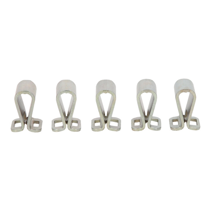 KS Tools set de pinces de fixation, 2,5-5 mm, 5 pcs.