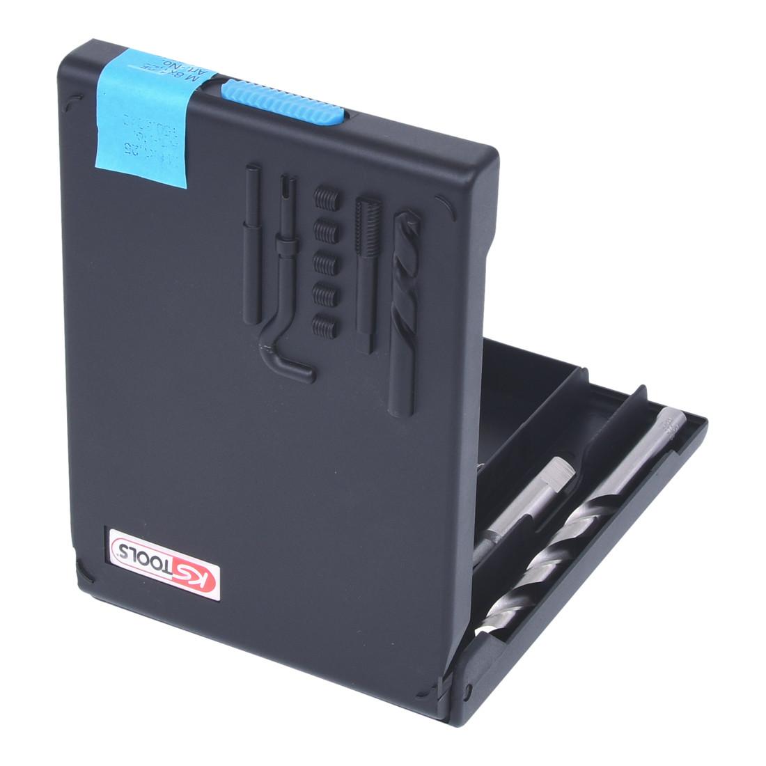 KS Tools set de réparation de filets en acier inoxydable M8x1,25x10,8mm, 24 pcs.