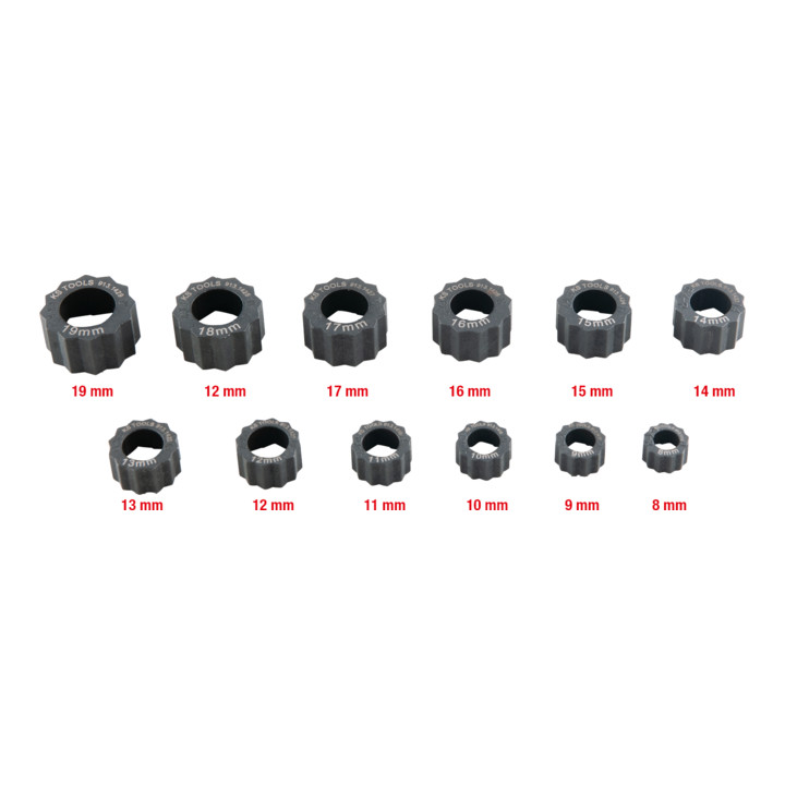KS Tools set d'extracteurs d'écrous spéciaux, 12 pcs.