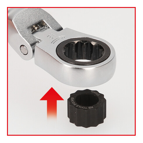 KS Tools set d'extracteurs d'écrous spéciaux, 12 pcs.