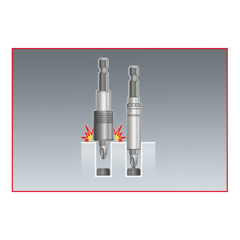 KS Tools Set di adattatori a ingrandimento e a trazione, 7pz.