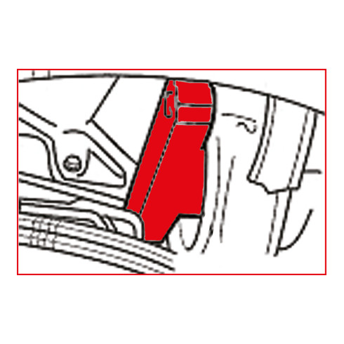 KS Tools Set di attrezzi Chrysler/Mercedes per regolazione motore, 6pz.