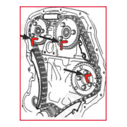 KS Tools Set di attrezzi Ford per regolazione motore, 11pz.-3