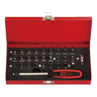 KS Tools Set di bit CLASSIC 1/4", 29pz.