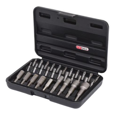 KS Tools Set di bit e utensili a vite CLASSIC 1/4", 31pz.