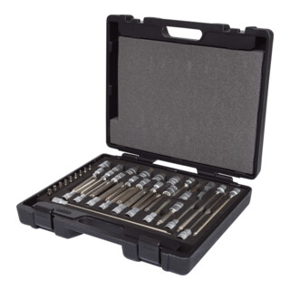 KS Tools Set di bussole per bit per automotive da 1/4"+1/2", 38pz.