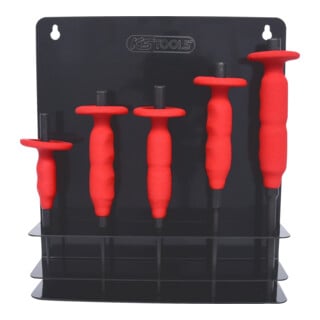 KS Tools Set di cacciaspine con manico, 5pz. 3-8mm