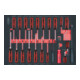 KS Tools Set di cacciaviti e ganci SCS, 22pz., in modulo 1/1-1