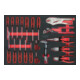 KS Tools Set di cacciaviti e pinze SCS con manico a 1 componente, 27pz., in modulo 1/1-1