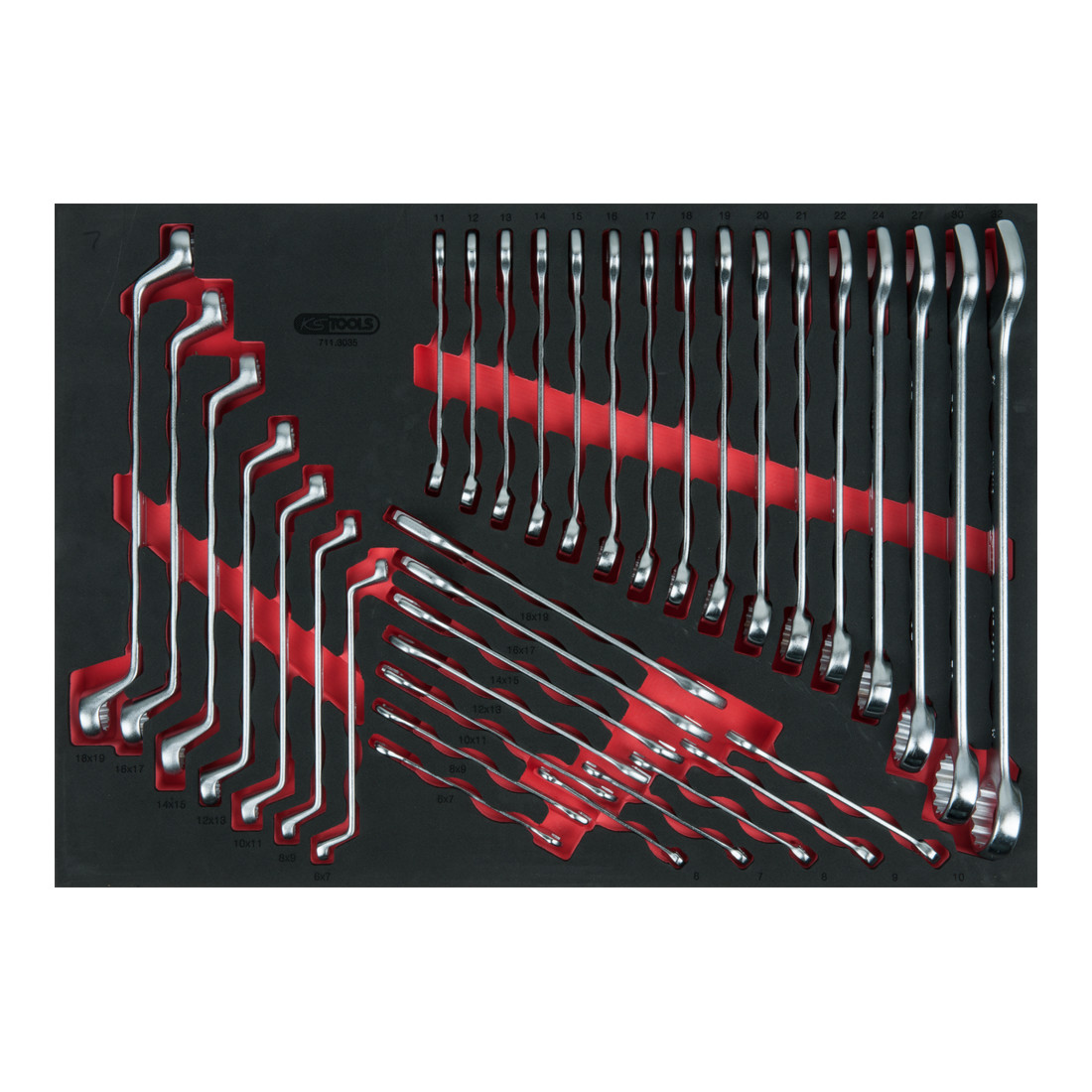 KS Tools Set di chiavi, 35pz., modulo  1/1