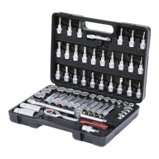 KS Tools Set di chiavi a bussola 3/8", 61pz.