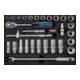 KS Tools Set di chiavi a bussola CHROMEplus 1/2" 30pz. in modulo 1/2-1