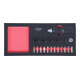 KS Tools Set di chiavi a bussola e bit SCS Kraft, 19pz. in modulo 1/3-3