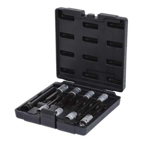 KS Tools Set di chiavi a bussola per viti a testa cilindrica 1/2", 9pz.