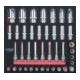KS Tools Set di chiavi a bussola SCS CHROMEplus 1/2", 40pz. in modulo 2/3-1