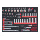 KS Tools Set di chiavi a bussola SCS CHROMEplus 1/4" + 3/8" + 1/2", 80pz. in modulo 1/1-1