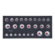 KS Tools Set di chiavi a bussola SCS1/2", 26pz. in modulo 1/3-3