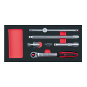 KS Tools Set di chiavi a bussola SCS1/2", 5pz. in modulo 1/3-1