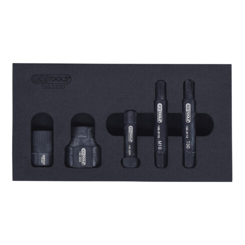 KS Tools Set di chiavi combinate per alternatori, 5pz.