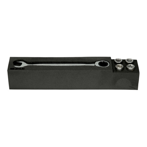 KS Tools Set di chiavi speciali per pistoni dei freni, per freni a disco WABCO e Knorr, 5pz.