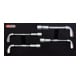 KS Tools Set di chiavi ULTIMATEplus a testa cilindrica, 4pz., in modulo 1/3-1