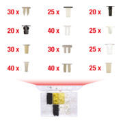 KS Tools Set di clip di fissaggio KS Tool - dadi in plastica, 350pz.-1