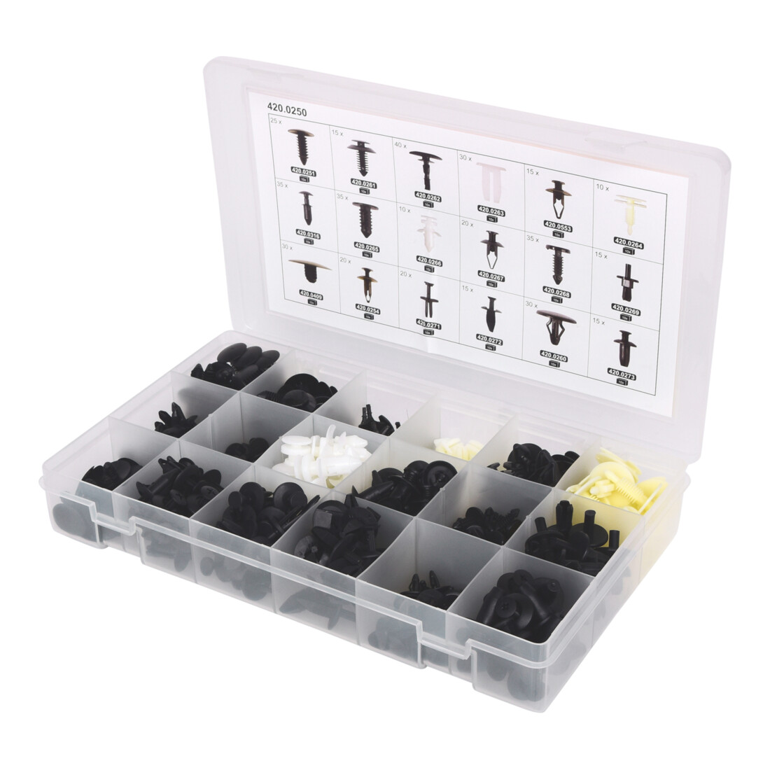 KS Tools Set di clip di fissaggio KS Tool per Ford, 415pz.