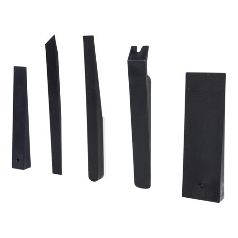 KS Tools Set di cunei in plastica, 5pz., resistenti agli urti