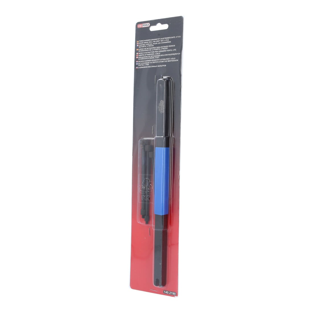 KS Tools Set di estrattori di perni di serraggio per cerniere di porte, 4pz.