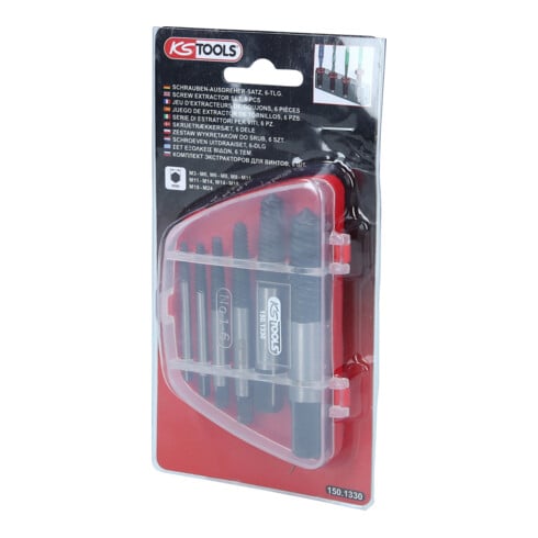 KS Tools Set di estrattori di viti, 6pz.