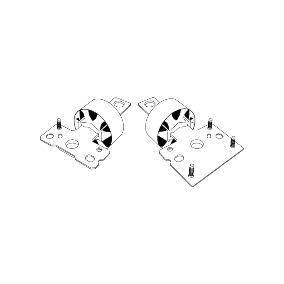 KS Tools Set di estrattori per cuscinetti, 7pz., per Ford/Volvo