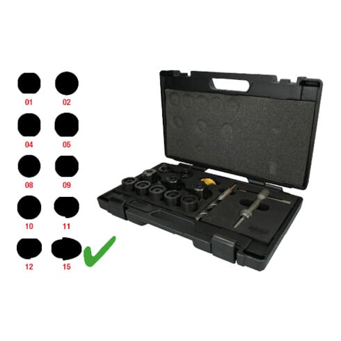 KS Tools Set di foratura per sensori di distanza Ford (PDC), 30pz.