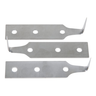 KS Tools Set di lame in acciaio inox per coltello, L= lama 38mm, 3pz.