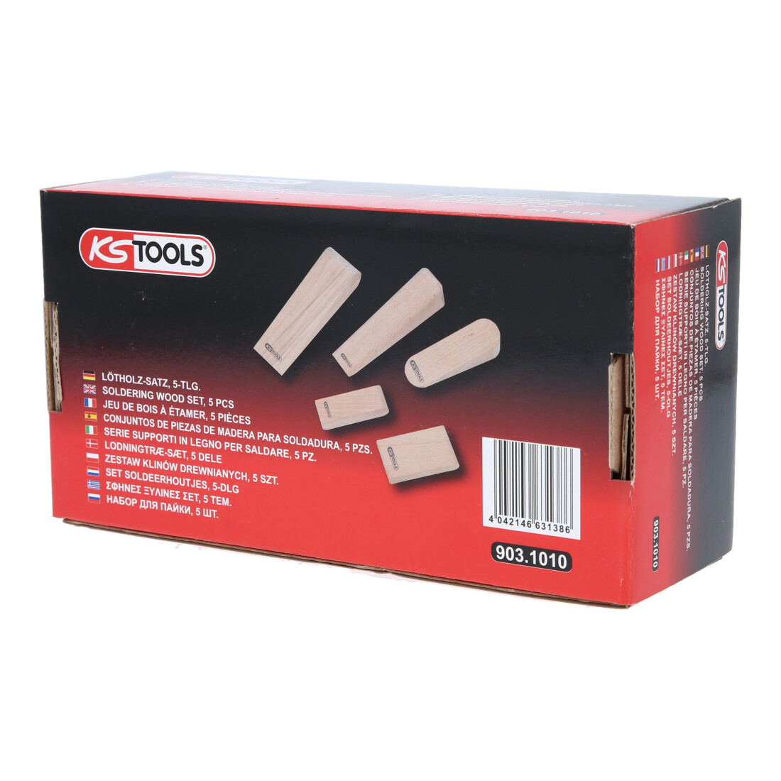 KS Tools Set di legno per saldare, 5pz.
