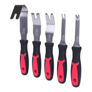 KS Tools Set di leve di sgancio e lame da taglio, 5pz.