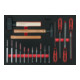 KS Tools Set di lime, scalpelli e martelli 18pz. in modulo 1/1-3