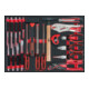 KS Tools Set di lime, scalpelli e pinze SCS, 21pz., in modulo 1/1-1