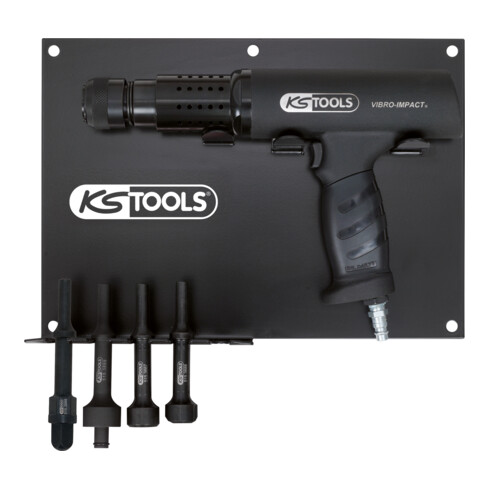 KS Tools Set di martelli a scalpello pneumatici Vibro-Impact, 6pz.
