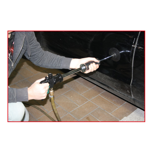 KS Tools Set di martelli per spianamento ad aria compressa, 5pz.